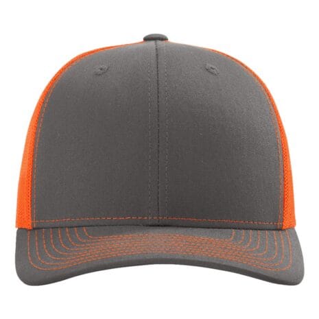 112-Charcoal-Neon Orange #image_title