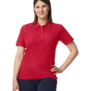 Gildan Ladies' Softstyle Double Pique Polo