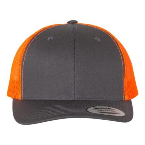 6606-Charcoal-Neon Orange 6606-Charcoal-Neon Orange