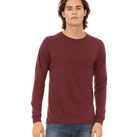 bc-3501cvc_Heather-Cardinal #image_title