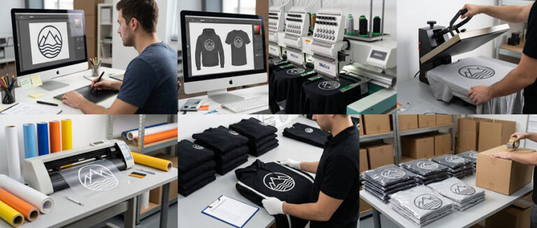 From Concept to Finished Product: How Custom Apparel Orders Come to Life